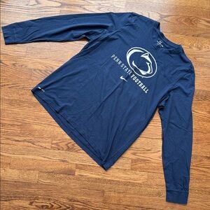 Nike Penn State Football Long Sleeve Tee